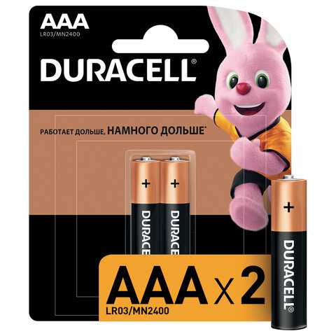  Duracell Basic AAA  LR03 2   