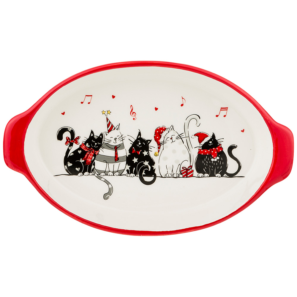 Блюдо Lefard Party Cats 21,4x12,8x3,7 см для слоеных салатов Блюдо Lefard Party Cats 21,4x12,8x3,7 см для слоеных салатов