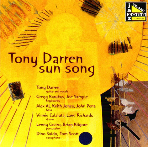 Tony Darren Sun Song CD/1998/Jazz/US