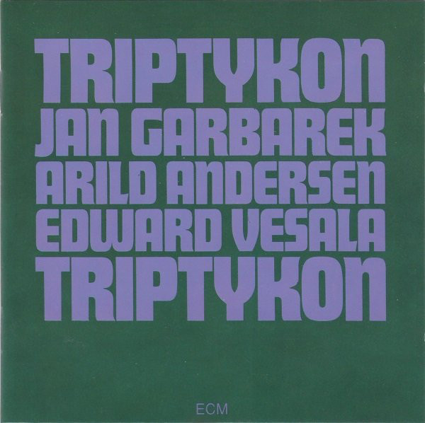 Jan Garbarek, Arild Andersen, Edward Vesala 'Triptykon' CD/1973/1992/Jazz/Germany
