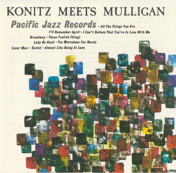 Lee Konitz, The Gerry Mulligan Quartet Konitz Meets Mulligan CD/1957/1988/Jazz/Europe
