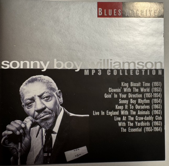 Sonny Boy Williamson 'Blues Archives MP3 Collection' CD MP3/2002/Blues/Russia/Nm Sonny Boy Williamson 'Blues Archives MP3 Collection' CD MP3/2002/Blues/Russia/Nm