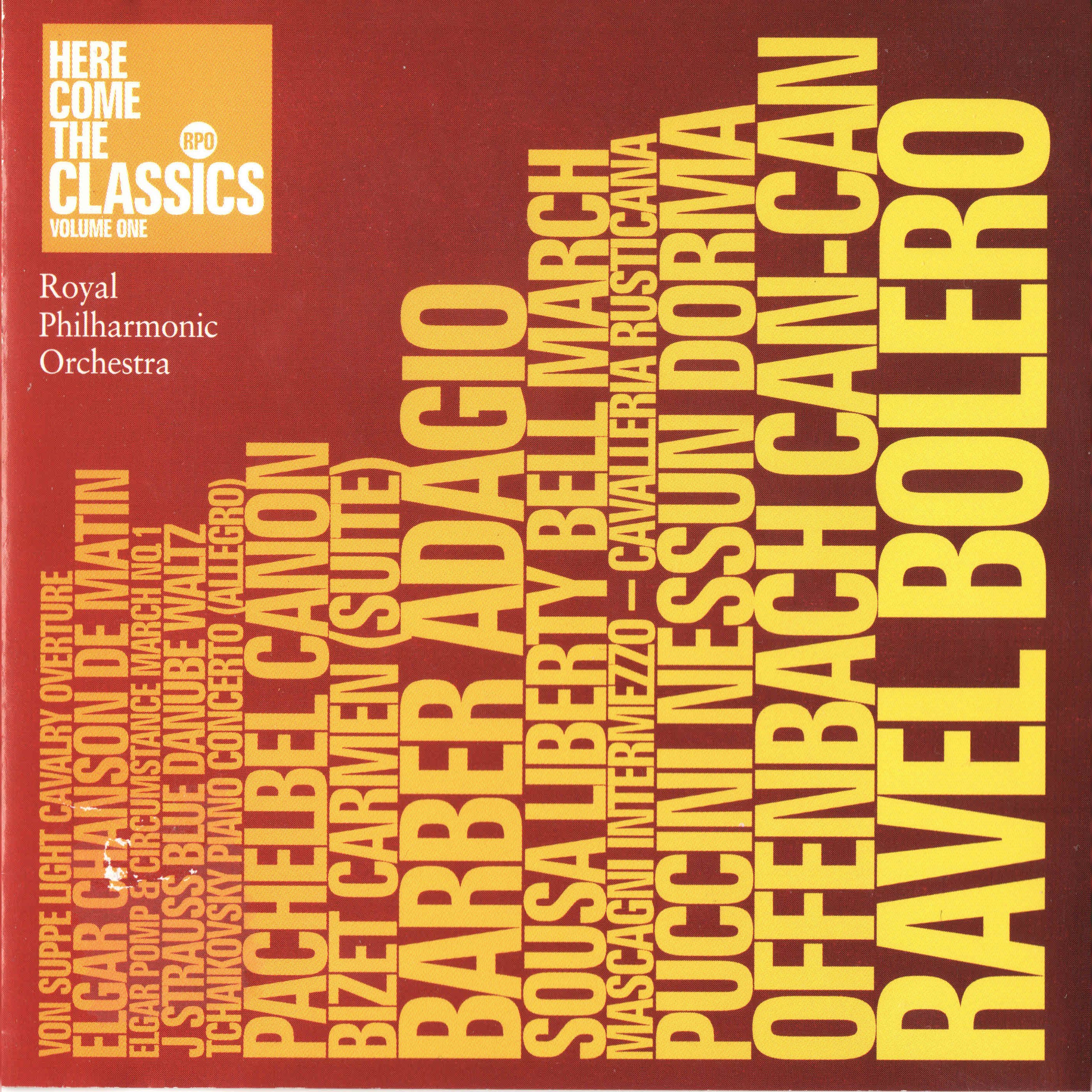 The Royal Philharmonic Orchestra Here Come The Classics Vol 1 CD/2003/Classic/Russia 