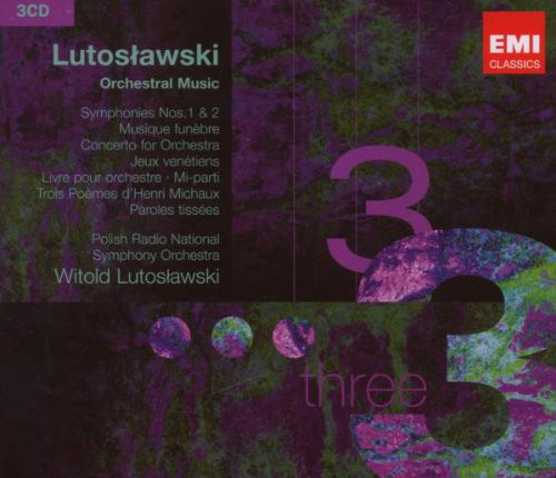 Witold Lutoslawski 'Witold Lutoslawski Orchestral Music' 3CD/2008/Classical/Europe Witold Lutoslawski 'Witold Lutoslawski Orchestral Music' 3CD/2008/Classical/Europe