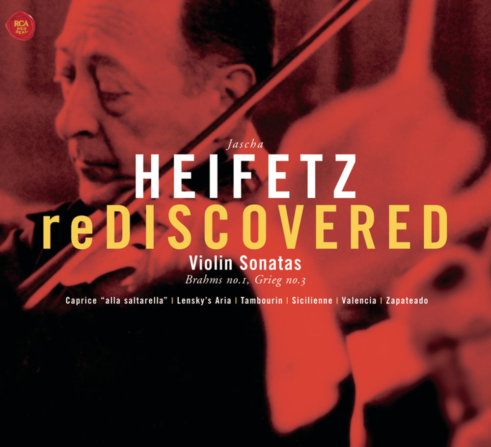 Jascha Heifetz. Rediscovered Violin Sonatas CD/2002/Classical/Europe