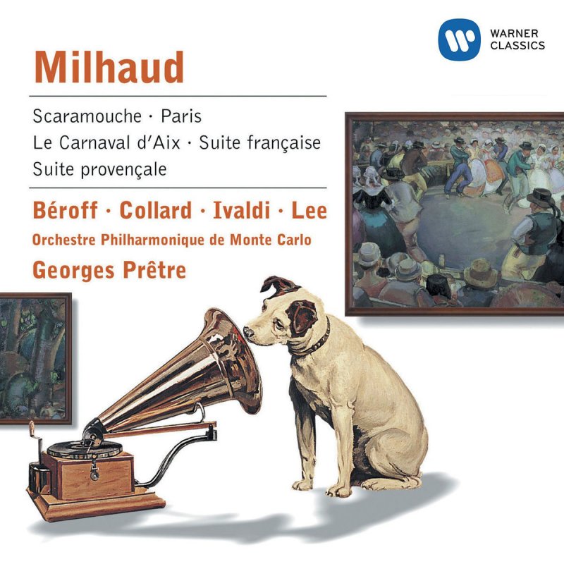 Darius Milhaud, Christian Ivaldi, Noel Lee, Michel Beroff 'Scaramouche etc' CD/2001/Classical/Europe Darius Milhaud, Christian Ivaldi, Noel Lee, Michel Beroff 'Scaramouche etc' CD/2001/Classical/Europe