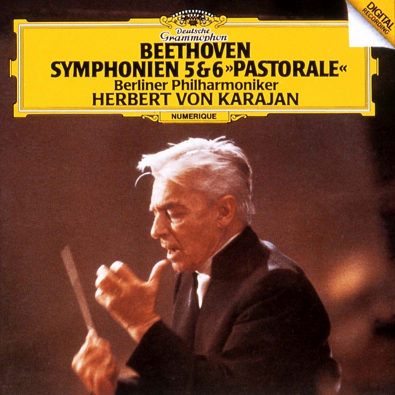 Ludwig van Beethoven, Herbert von Karajan 'Symphony No. 5 & 6 Pastorale' CD/1984/Classical/Russia Ludwig van Beethoven, Herbert von Karajan 'Symphony No. 5 & 6 Pastorale' CD/1984/Classical/Russia