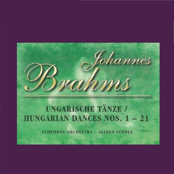 Johannes Brahms Ungarische Tanze, Hungarian Dances No.1-21 CD/1994/Classic/Switzerland