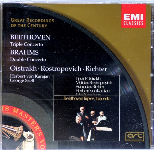 Ludwig van Beethoven, Johannes Brahms Triple Concerto, Double Concerto CD/1998/Classical/Europe
