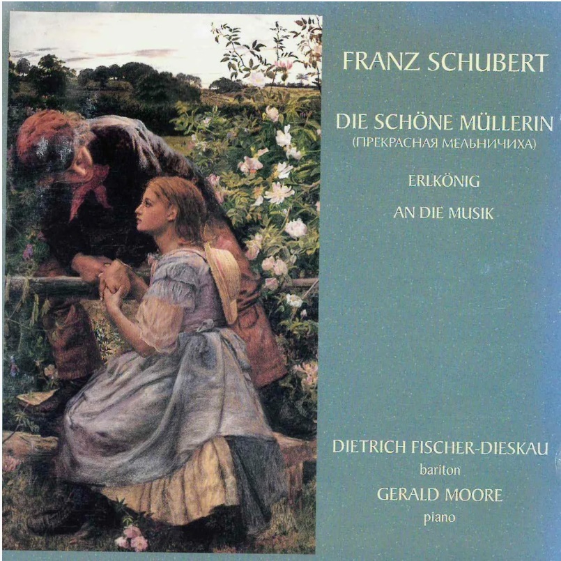 Franz Schubert, Dietrich Fischer-Dieskau 'Die Schone Mullerin' CD/1972/1991/Classical/Russia Franz Schubert, Dietrich Fischer-Dieskau 'Die Schone Mullerin' CD/1972/1991/Classical/Russia