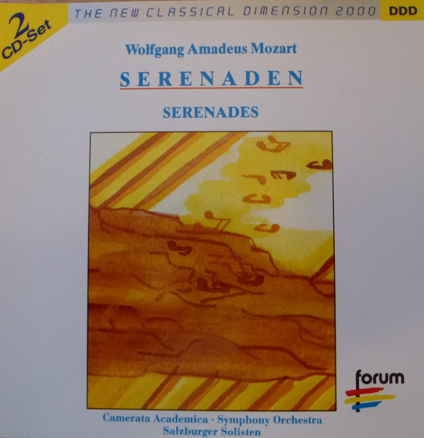 Wolfgang Amadeus Mozart, Camerata Academica Serenaden 2CD/2000/Classic/Germany