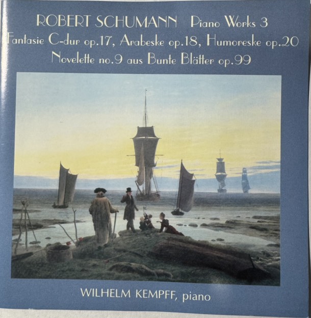 Robert Schumann, Wilhelm Kempff 'Piano Works 3' CD/1991/Classical/Russia Robert Schumann, Wilhelm Kempff 'Piano Works 3' CD/1991/Classical/Russia