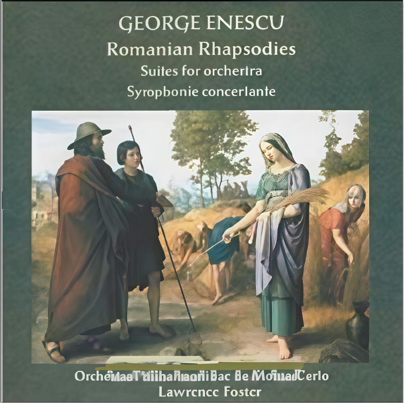 George Enescu 'Romanian Rhapsodies 1&2, Poeme Roumain' 2CD/1990/Classical/Russia George Enescu 'Romanian Rhapsodies 1&2, Poeme Roumain' 2CD/1990/Classical/Russia