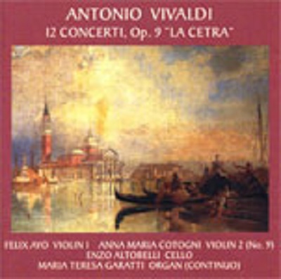 Antonio Vivaldi '12 Concerti Op. 9 La Cetra' I Musici, Felix Ayo' 2CD/1990/Classic/Russia Antonio Vivaldi '12 Concerti Op. 9 La Cetra' I Musici, Felix Ayo' 2CD/1990/Classic/Russia