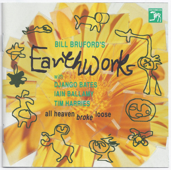 Bill Brufords Earthworks All Heaven Broke Loose CD/1991/Jazz Fusion/Germany