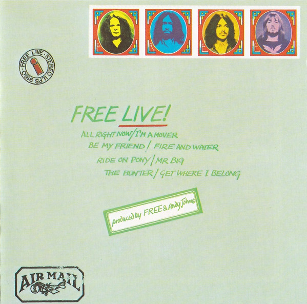 Free Free Live CD/1971/1995/Rock/Germany