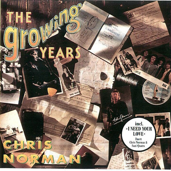 Chris Norman 'The Growing Years' CD/1992/Pop Rock/Germany Chris Norman 'The Growing Years' CD/1992/Pop Rock/Germany