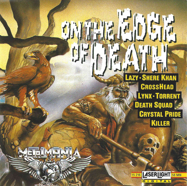 Various 'On The Edge Of Death' CD/1990/Heavy Metal/Germany Various 'On The Edge Of Death' CD/1990/Heavy Metal/Germany