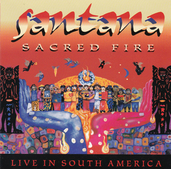 Santana 'Sacred Fire: Santana Live In South America' CD/1993/Rock/Russia Santana 'Sacred Fire: Santana Live In South America' CD/1993/Rock/Russia
