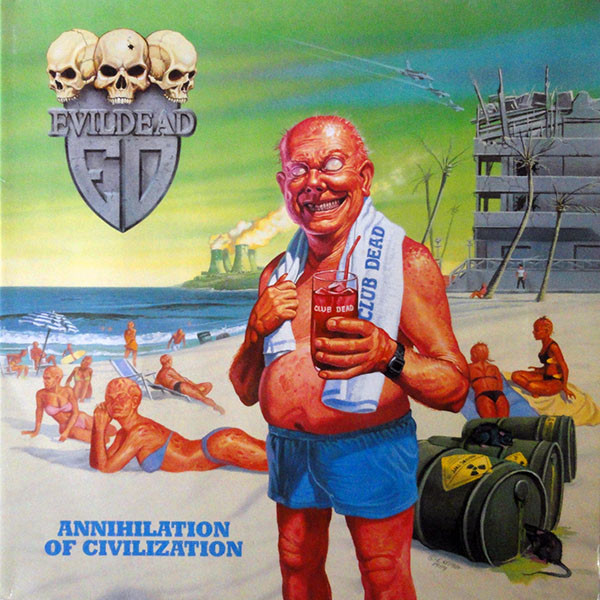 Evildead 'Annihilation Of Civilization' CD/1989/2002/Speed Metal/Russia Evildead 'Annihilation Of Civilization' CD/1989/2002/Speed Metal/Russia