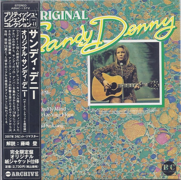Sandy Denny The Original Sandy Denny CD/1970/2007/Folk/Japan/Nm