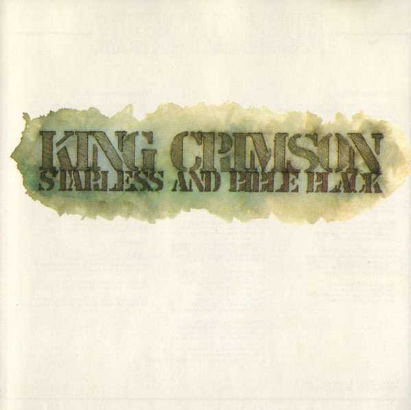King Crimson Starless And Bible Black CD/1974/2000/Prog Rock/Europe/Nm