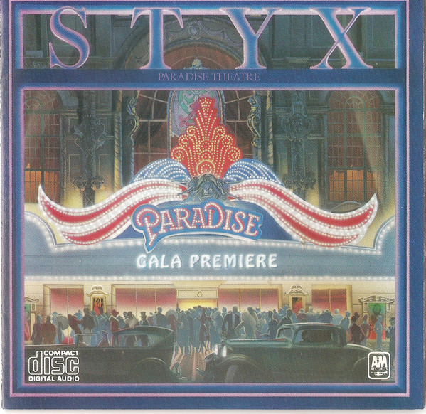 Styx Paradise Theatre CD/1980/1991/Rock/US