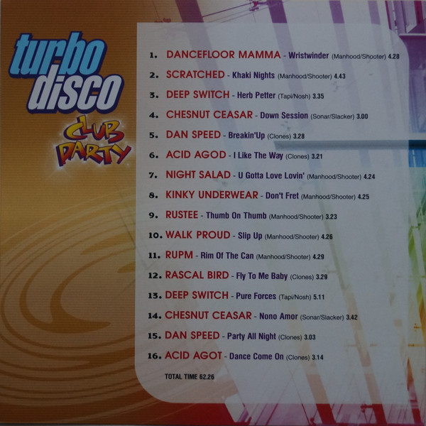 Various Turbo Disco Club Party CD/2007/Electronic/������