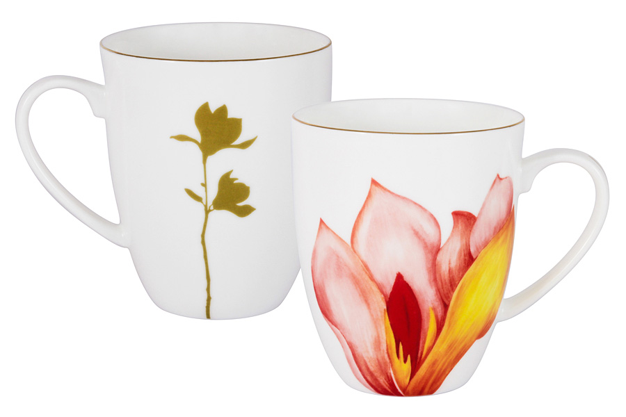Кружка Anna Lafarg Emily Magnolia 400мл магнолия Кружка Anna Lafarg Emily Magnolia 400мл магнолия