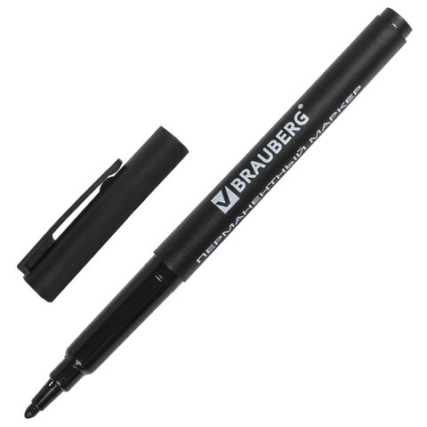 Маркер Brauberg Classic Line перманентный черный Маркер Brauberg Classic Line перманентный черный