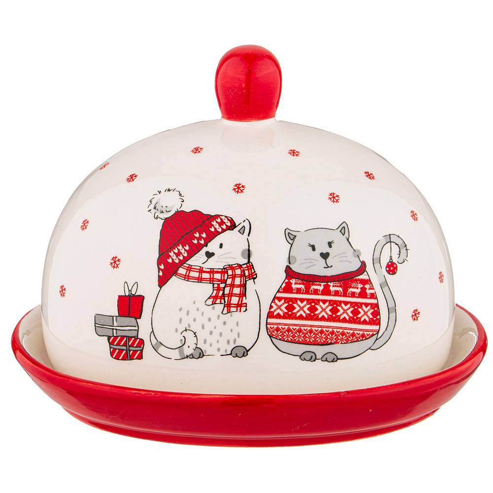 Масленка Lefard Christmas Gift 16x13x11.5 см Масленка Lefard Christmas Gift 16x13x11.5 см