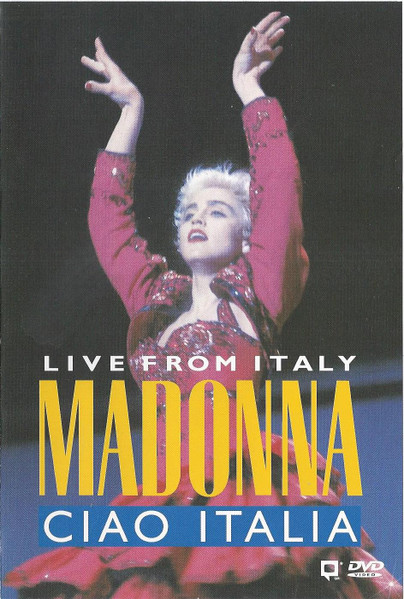 Madonna Ciao Italia Live From Italy DVD/1988/1999/Pop/Europe