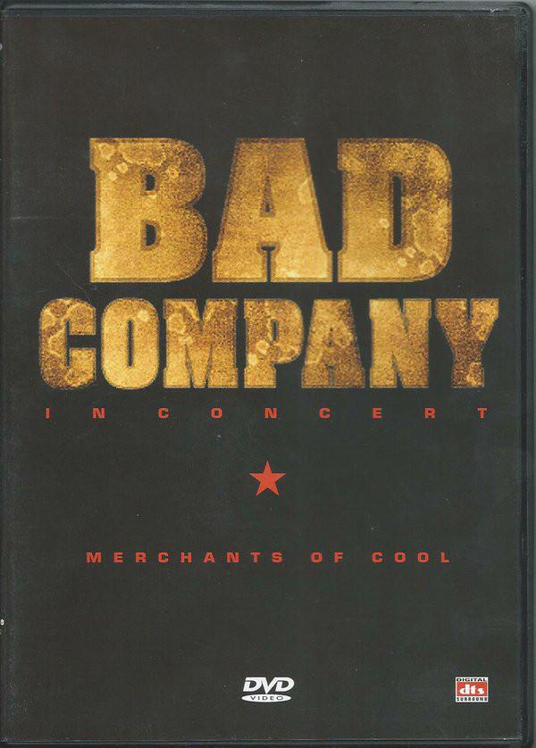 Bad Company In Concert: Merchants Of Cool DVD/2002/Hard Rock/Russia