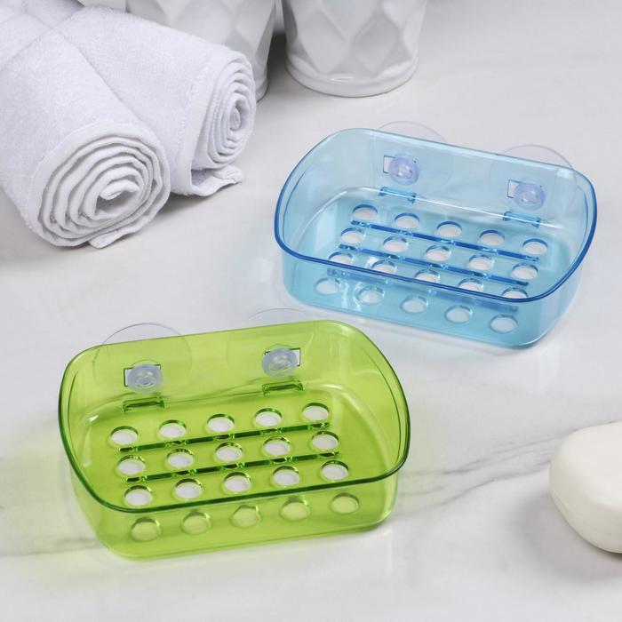 Мыльница Sima Bath Collection 13x10x3 см на присосках Мыльница Sima Bath Collection 13x10x3 см на присосках