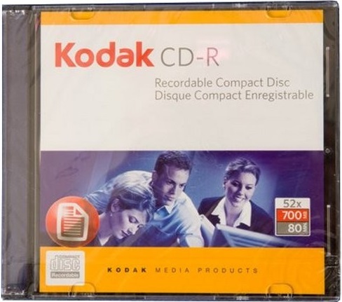 ���� Kodak CD-R 700mb 52x Slim 80min