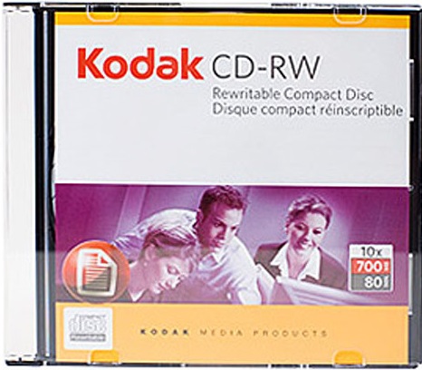 ���� Kodak CD-RW 700mb 10x Slim 80min