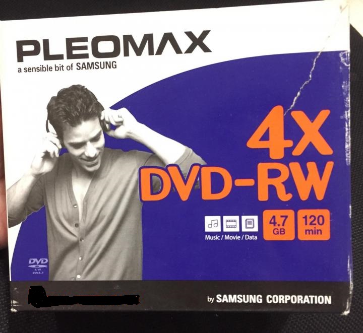 ���� Samsung Pleomax DVD-RW 4.7Gb 4x Jewel 120min