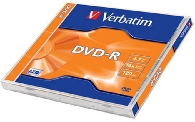 ���� Verbatim DVD-R 4,7Gb 16x Jewel 120min