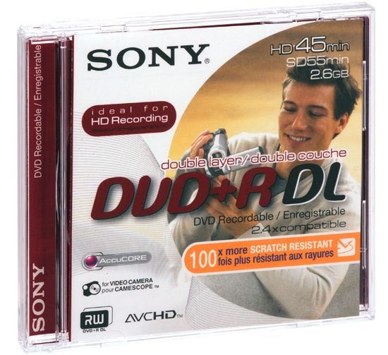 ���� Sony DVD+R 2.6Gb 2x Jewel 8�� 2-� �������