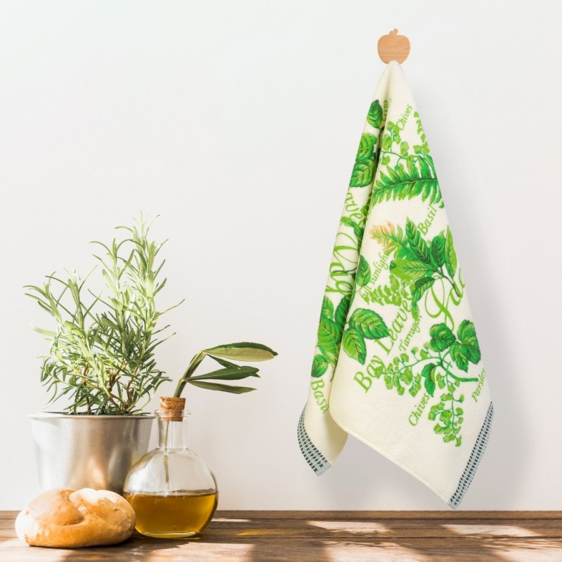 Полотенце кухонное Wellness Орегано 43x70 см хлопок 380 г/м2 Полотенце кухонное Wellness Орегано 43x70 см хлопок 380 г/м2