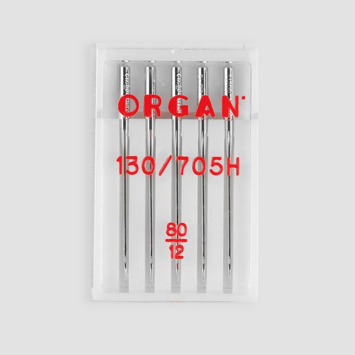 Иглы для бытовых швейных машин Organ универсальные №80 5 шт Иглы для бытовых швейных машин Organ универсальные №80 5 шт