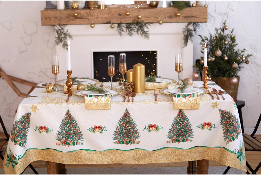 �������� �� ���� ����� Golden Christmas 150x110 �� ������ ����� 190�/�2