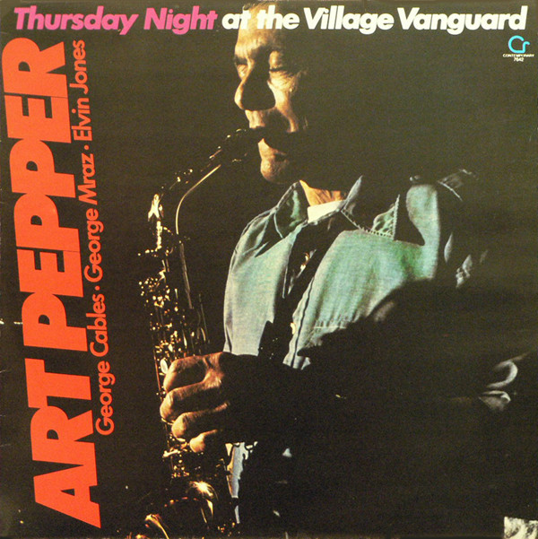 Art Pepper 'Thursday Night At The Village Vanguard' LP/1979/Jazz/Yugoslavia/Nm Art Pepper 'Thursday Night At The Village Vanguard' LP/1979/Jazz/Yugoslavia/Nm