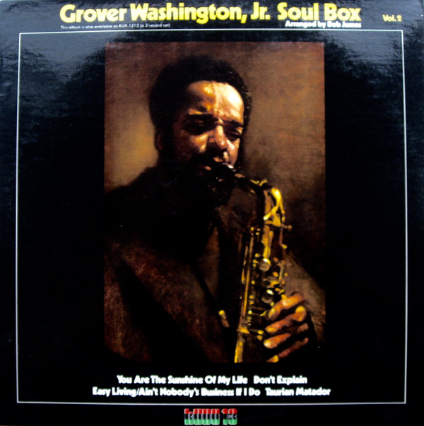 Grover Washington, Jr. Soul Box Vol. 2 LP/1973/Jazz/US/Nm