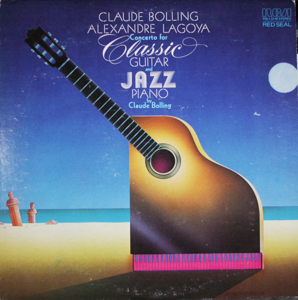 Claude Bolling, Alexandre Lagoya 'Concerto For Classic Guitar And Jazz Piano' LP/1975/Jazz/US/Nm Claude Bolling, Alexandre Lagoya 'Concerto For Classic Guitar And Jazz Piano' LP/1975/Jazz/US/Nm