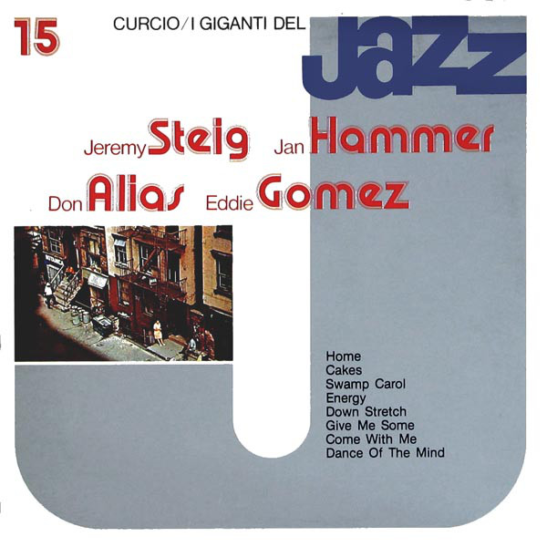 Jeremy Steig, Jan Hammer, Don Alias, Eddie Gomez I Giganti Del Jazz Vol. 15 LP/1980/Jazz/Italy/Nm