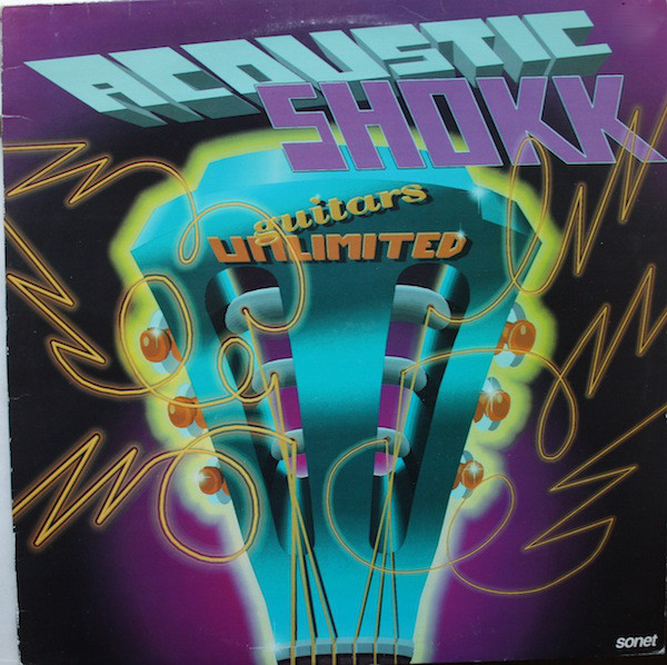 Guitars Unlimited Acoustic ShokkPeter Almqvist, Ulf Wakenius LP/1986/Acoustic Jazz/Sweden/Nm