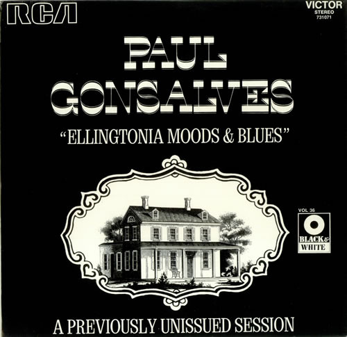 Paul Gonsalves, Johnny Hodges 'Ellingtonia Moods & Blues' LP/1971/Jazz/France/Nm Paul Gonsalves, Johnny Hodges 'Ellingtonia Moods & Blues' LP/1971/Jazz/France/Nm