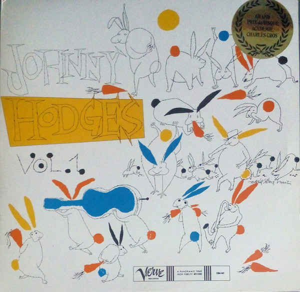 Johnny Hodges & His Orchestra The Rabbits Work On Verve - Vol. 1 LP/1981/Jazz/France/Nm