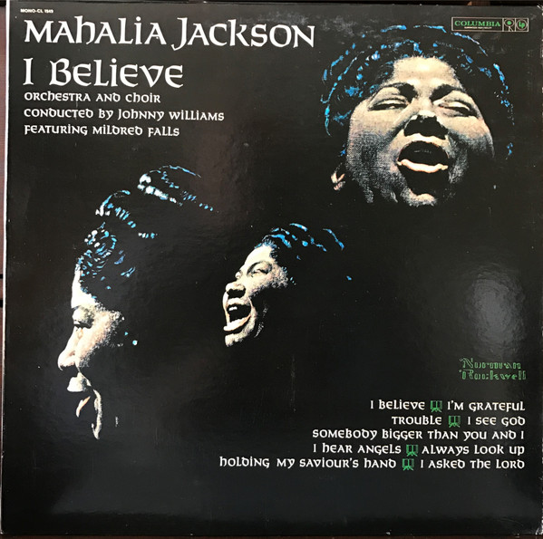 Mahalia Jackson I Believe LP/1960/Gospel/US/Nm